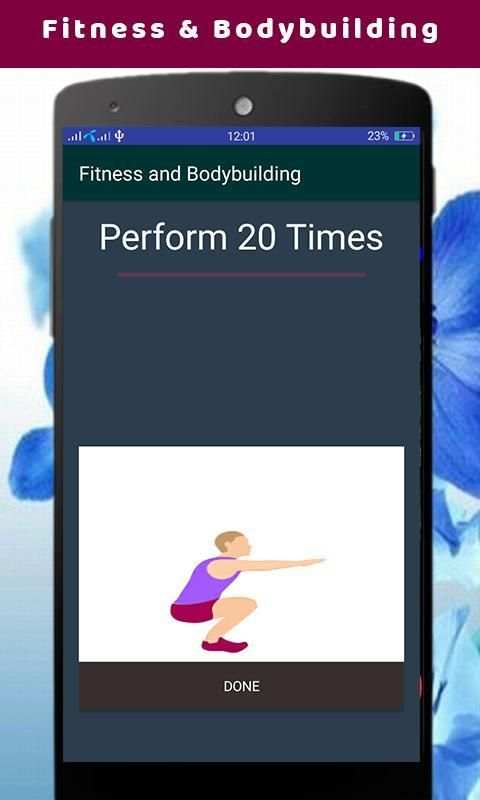 Fitness and Bodybuilding - Home Workouts स्क्रीनशॉट 7