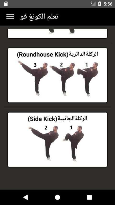 تعلم الكونغ فو screenshot 1