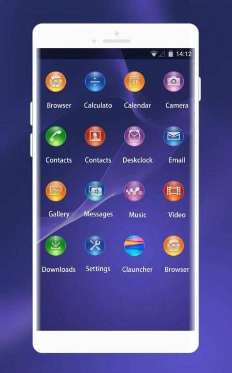 Themes for Sony Xperia E1 dual 3 تصوير الشاشة