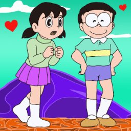 Adventure with Little Girl أيقونة