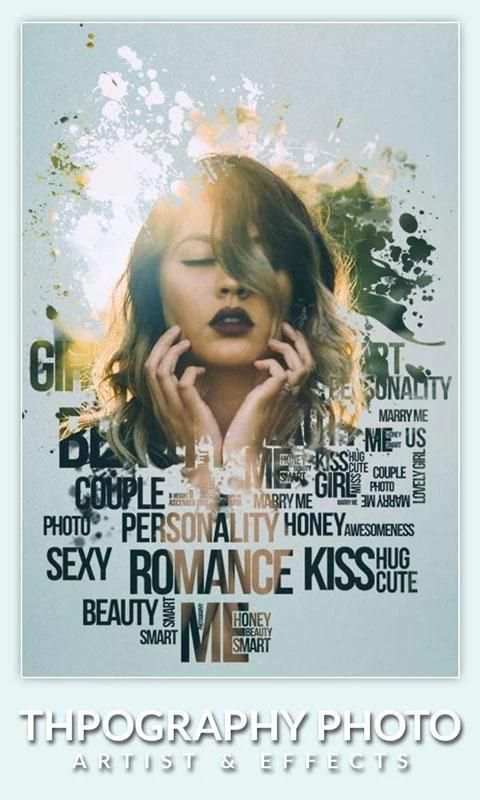 Typography Photo Artist Effects screenshot 7