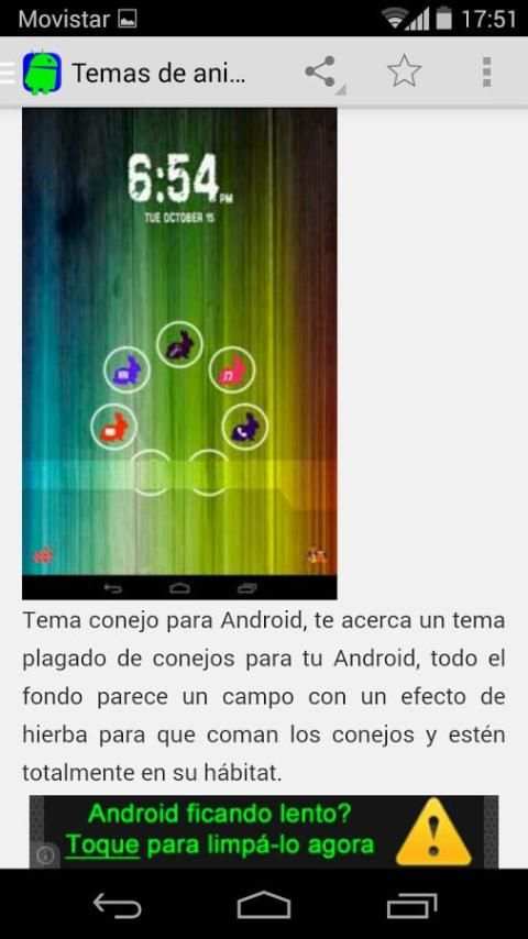 Temas para Android स्क्रीनशॉट 1