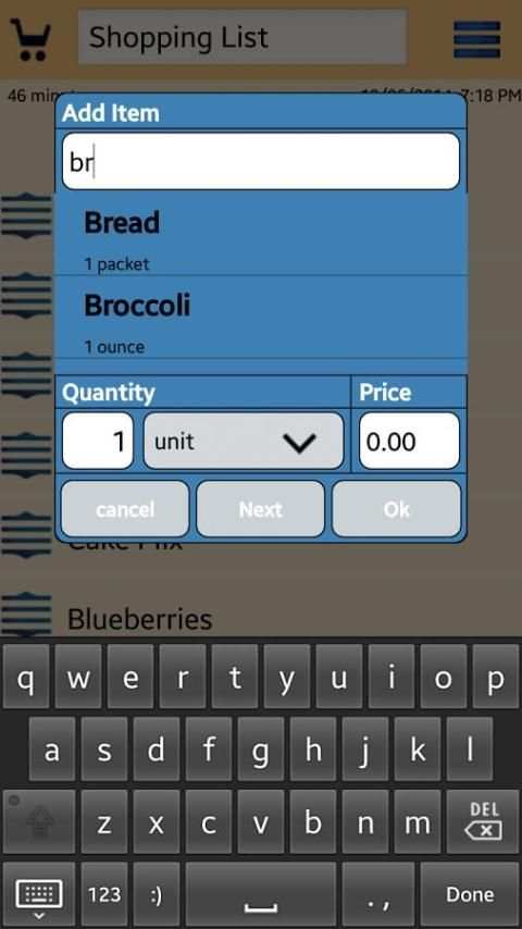 Shopping List Notes To Do Milk screenshot 1