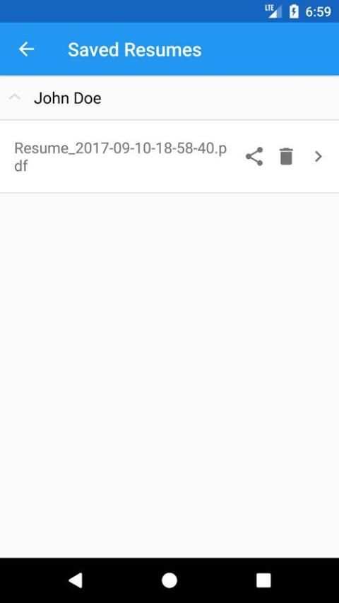 Make My Resume скриншот 18