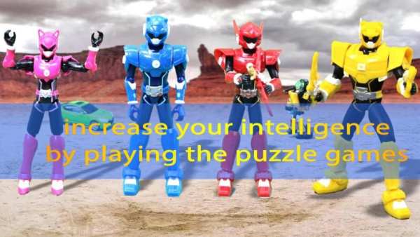 Ranger Mini Force Puzzle скриншот 1