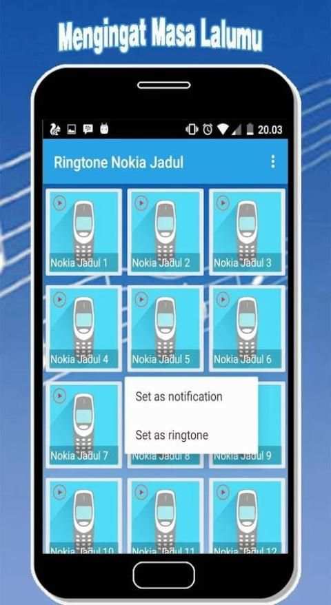 Ringtone Nokia Jadul 2 تصوير الشاشة