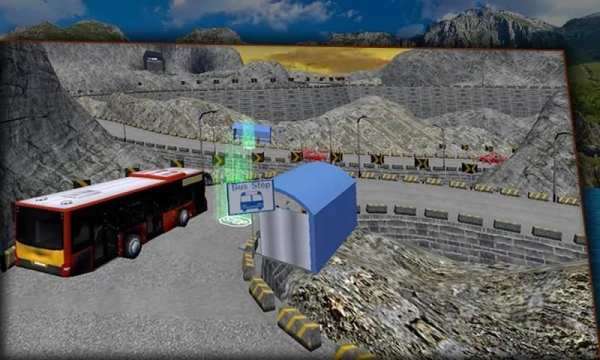 Bus Simulator 2017 Mountain Free screenshot 2