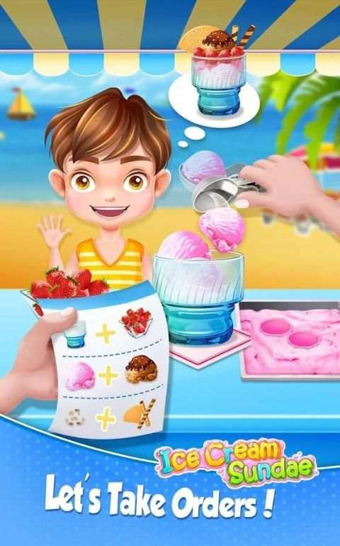 Ice Cream Sundae Maker 2 5 تصوير الشاشة