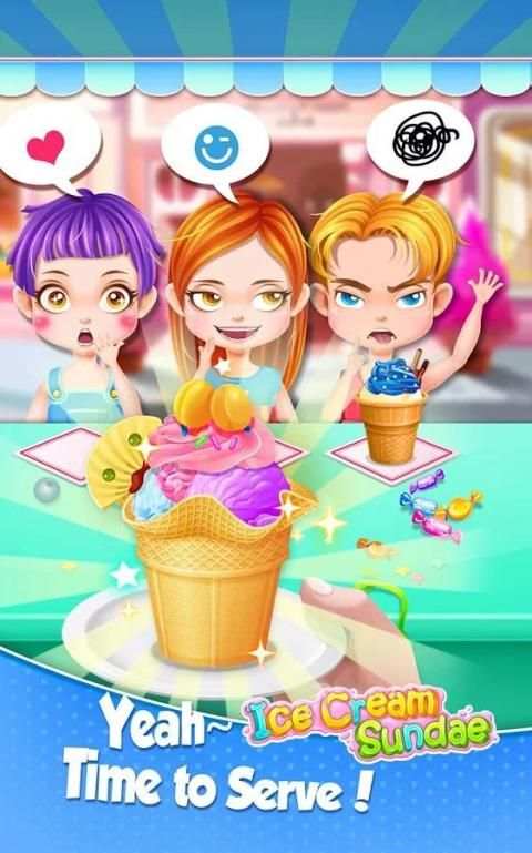 Ice Cream Sundae Maker 2 3 تصوير الشاشة