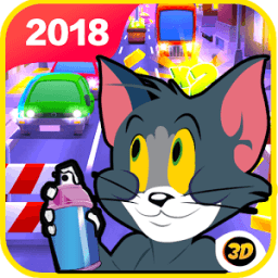 Subway Tom and Jery Running Surfer أيقونة