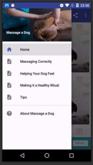 Massage a Dog 5 تصوير الشاشة