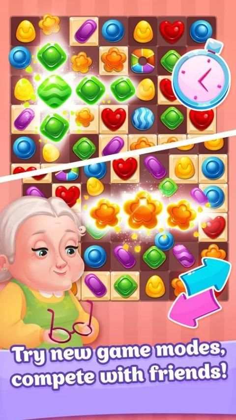 Candy Rush - Sweets House / match-3 game free screenshot 9