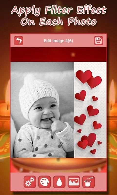 Happy Diwali Video Maker 2017 - Photo To Video स्क्रीनशॉट 3