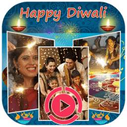 Happy Diwali Video Maker 2017 - Photo To Video