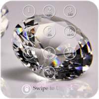 Diamond Keypad Lock Screen