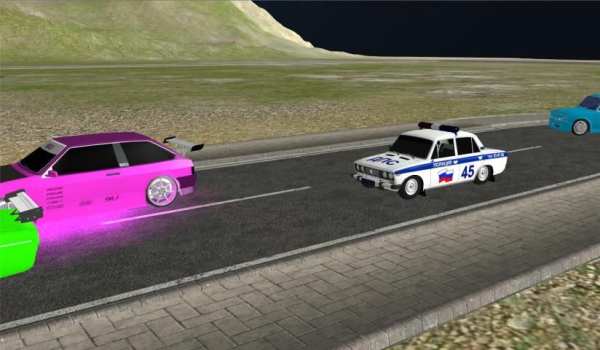 ДПС Ваз 2106 Реальный гонки 3D screenshot 3