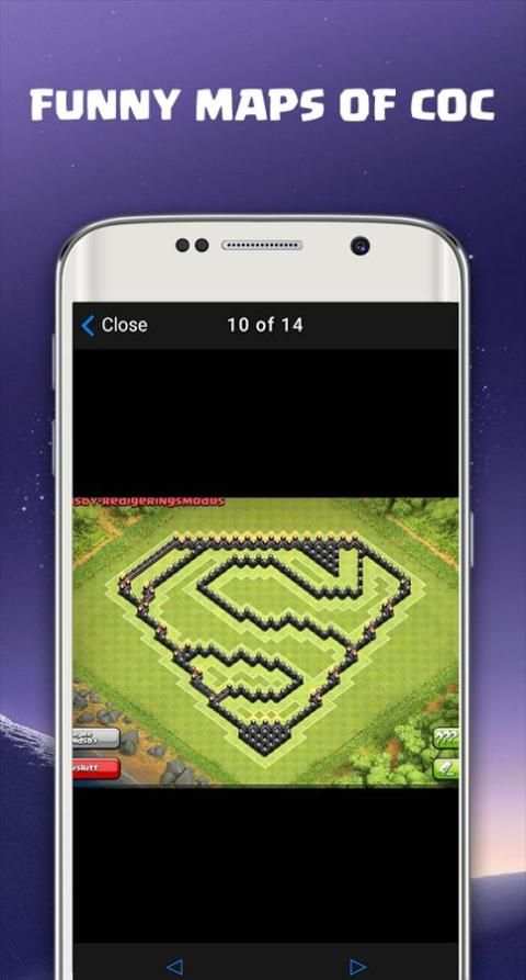 Maps For COC TH8 4 تصوير الشاشة