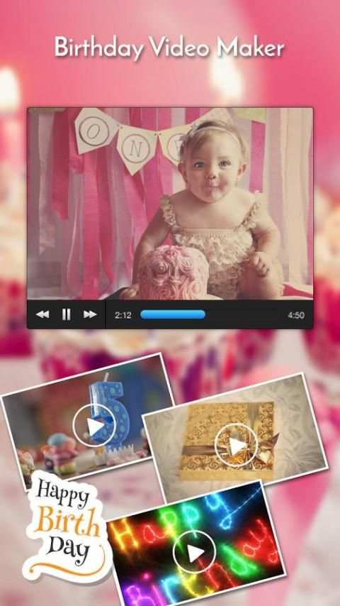 ** Birthday Slideshow Maker screenshot 5