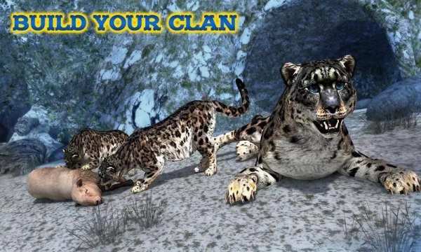 Forest Snow Leopard Sim скриншот 17