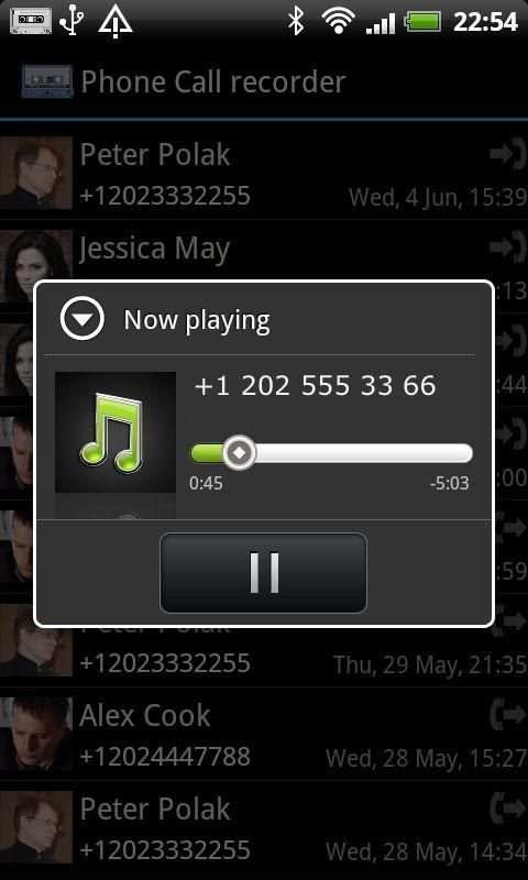 Phone Call Recorder скриншот 6