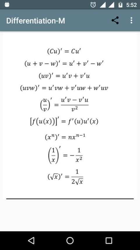 Differentiation-M скриншот 2