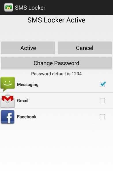 SMS Lock - Message Locker screenshot 1