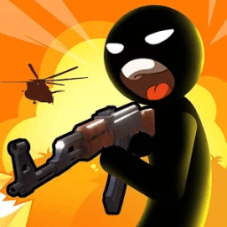 Stickman Shadow - Stickman Gun, Metal Shooter 2017 أيقونة
