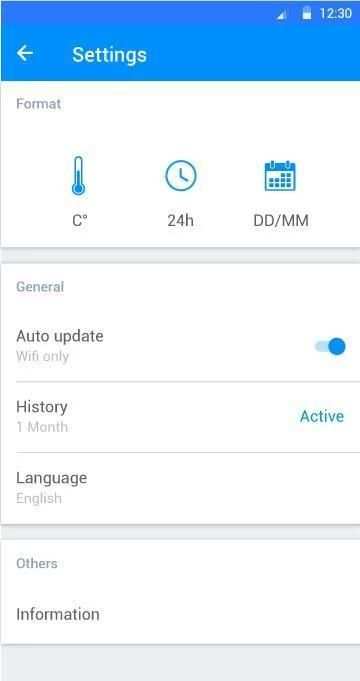 BeWeather скриншот 1