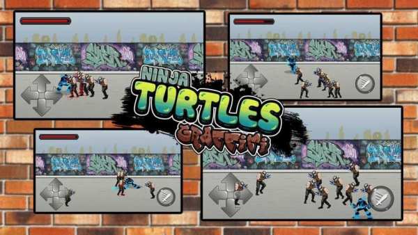 Turtles Ninja Graffiti Fight screenshot 2