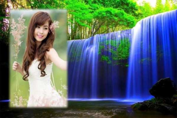 Waterfall Photo Frame screenshot 1
