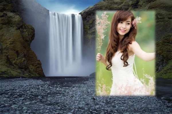 Waterfall Photo Frame screenshot 2