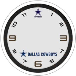 ikon Cowboys Clock Widgets