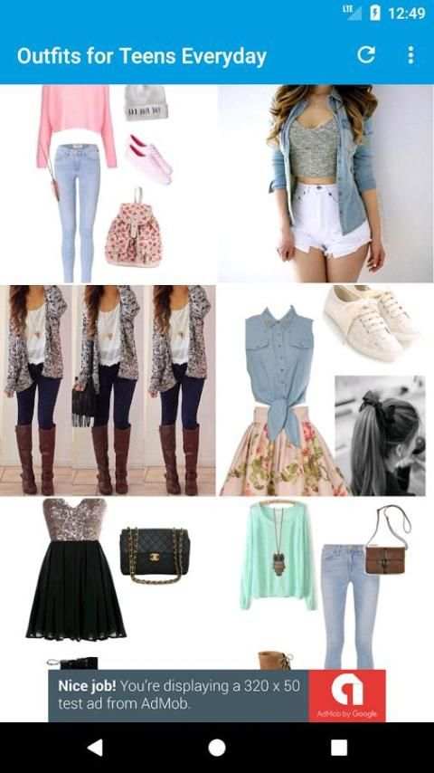 Outfits Teens Daily screenshot 7