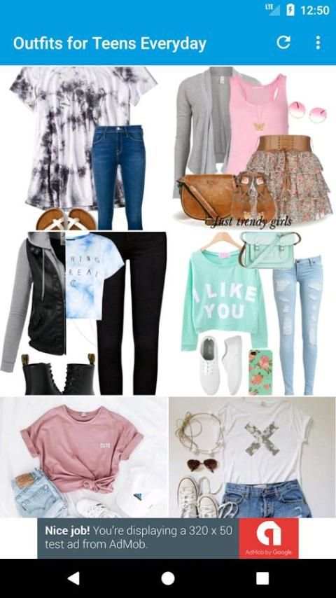 Outfits Teens Daily screenshot 1