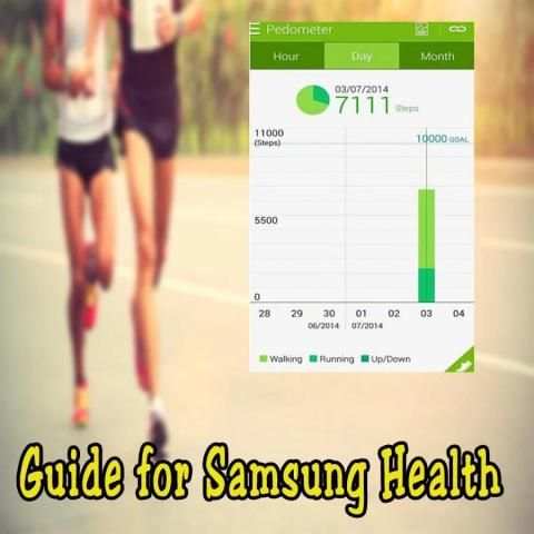 Guide for Samsung Health S Health скриншот 1