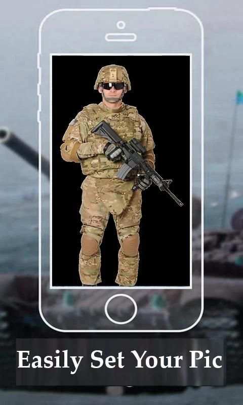 US Commando Suit Photo Montage:army Uniform Editor 4 تصوير الشاشة
