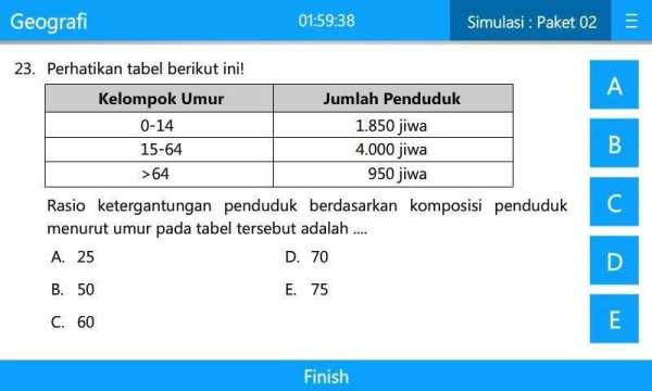 UN & USBN Geografi SMA/MA screenshot 1