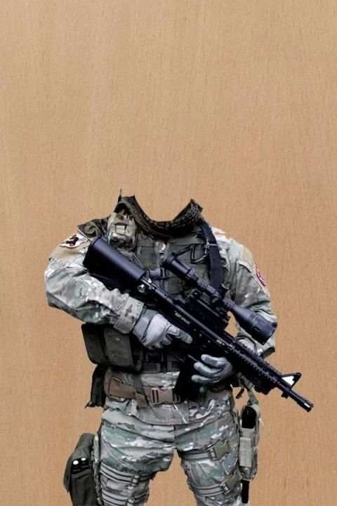 SWAT Man Photo Suit screenshot 4
