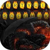 Dragon Fire Theme&Emoji Keyboard on 9Apps