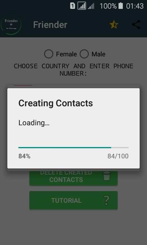 Friender ( get more friend on whatsapp ) screenshot 2