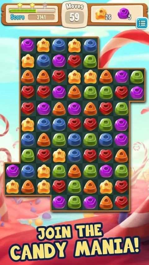 Candy Rush Match screenshot 1