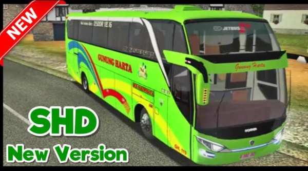 PO Gunung Harta Bus Simulator screenshot 4