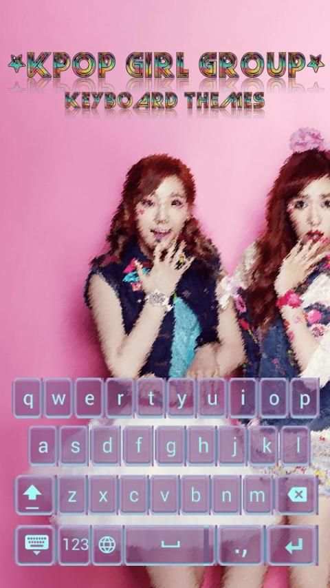 Kpop Girl Group Keyboard Themes screenshot 3