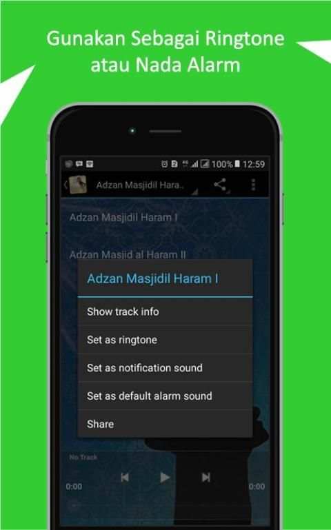 Belajar Nada Adzan 2 تصوير الشاشة