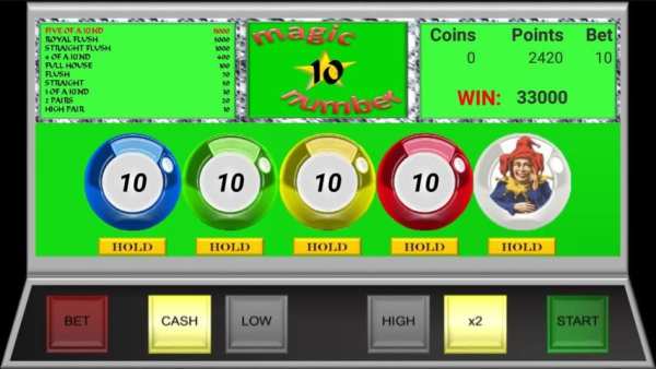 Magic Video Poker screenshot 2