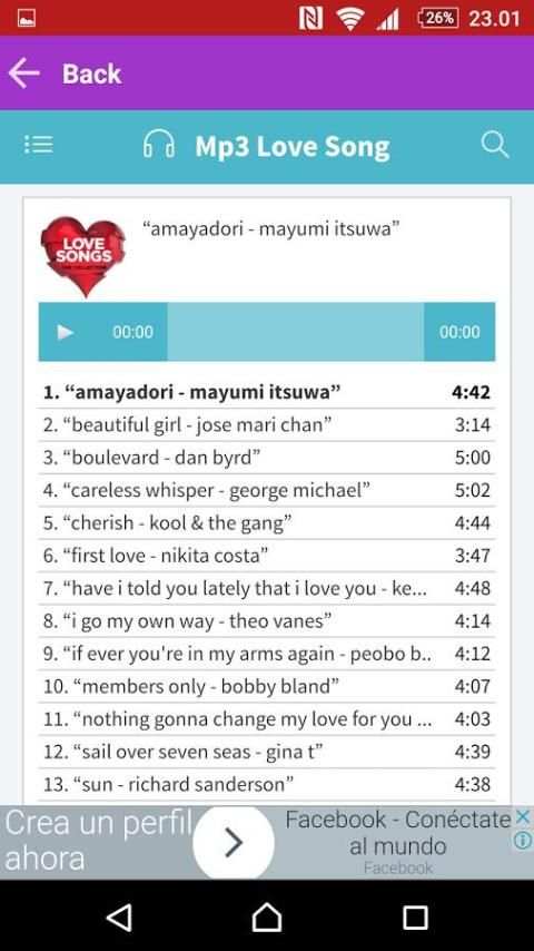 Love Song Mp3 screenshot 1