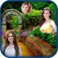 Garden Frame Photo Editor - Blend Me Collage