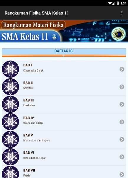 Rangkuman Fisika SMA Kelas 11 screenshot 3