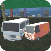 Blocky Bus Battle: Holo Rider 3D