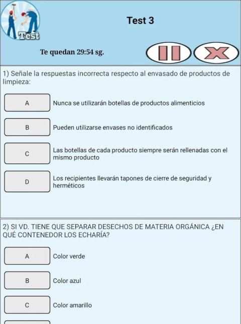 TestOpos Limpieza screenshot 4